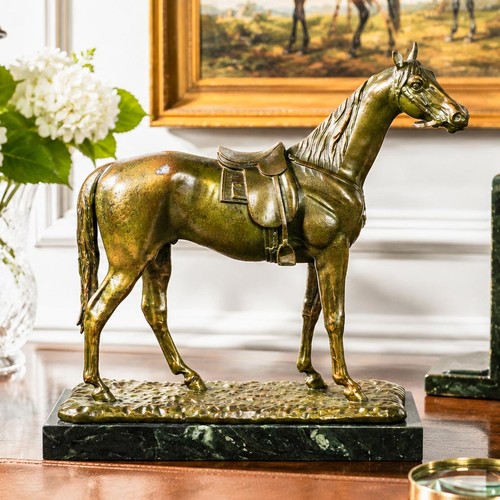 Large equestrian antique - large,