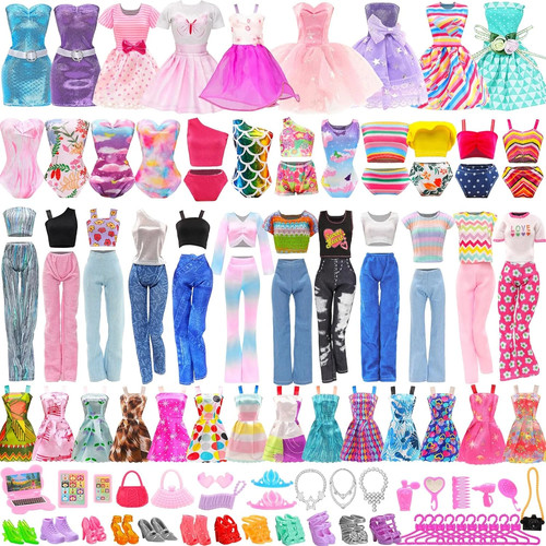Pcs barbie clothes doll - 51,