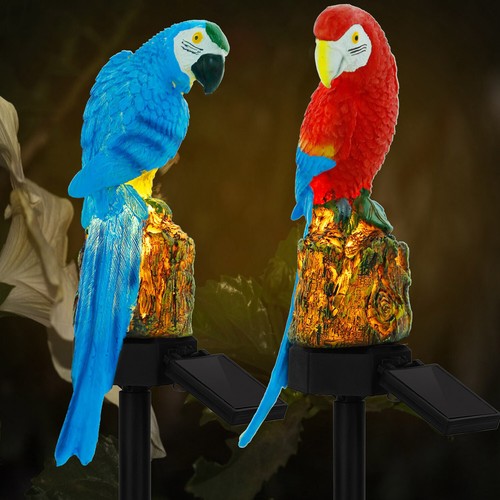 Small parrot garden solar - small,