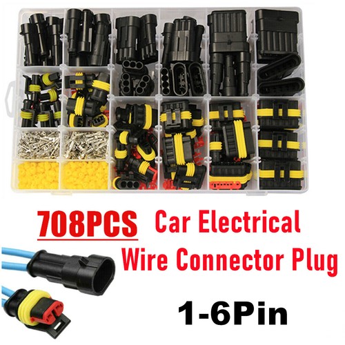 708pcs 6pin car automotive - 708pcs, 1-6pin