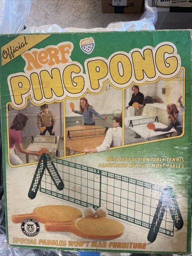 Rare vintage nerf ping pong - rare,