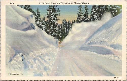 Vintage snogo snow plow - "snogo",