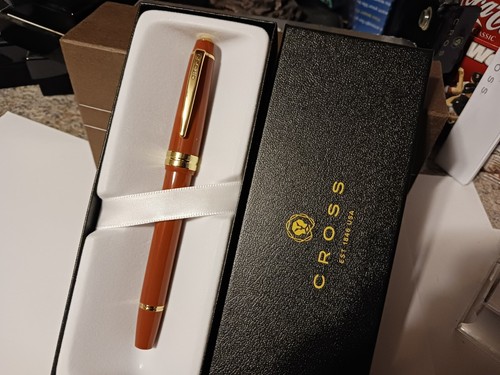 Cross classic red and gold - cross,