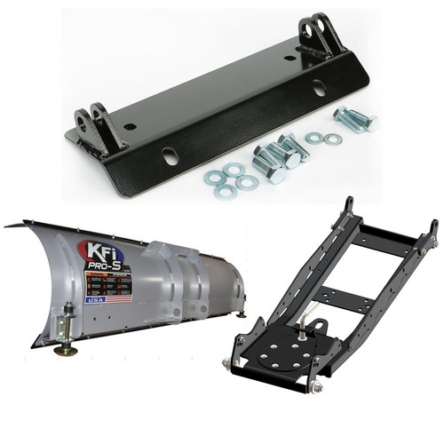 Kfi snow plow kit - plow, 66"