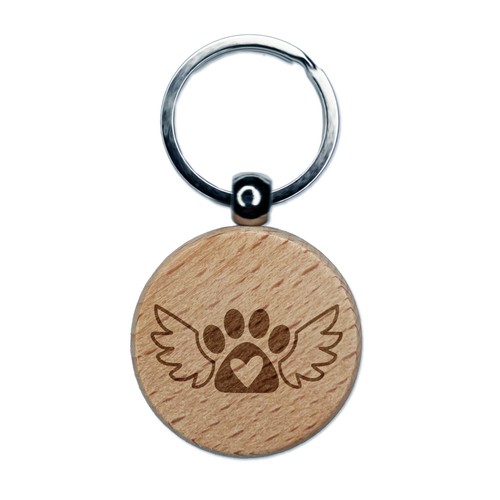 Paw print angel - paw,