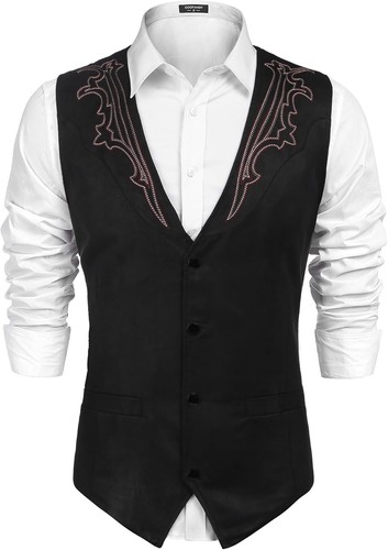 Men cowboy western - men's, suede