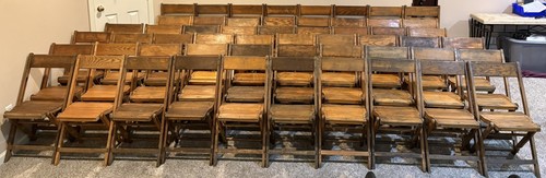 Classic vintage wood folding - wood,