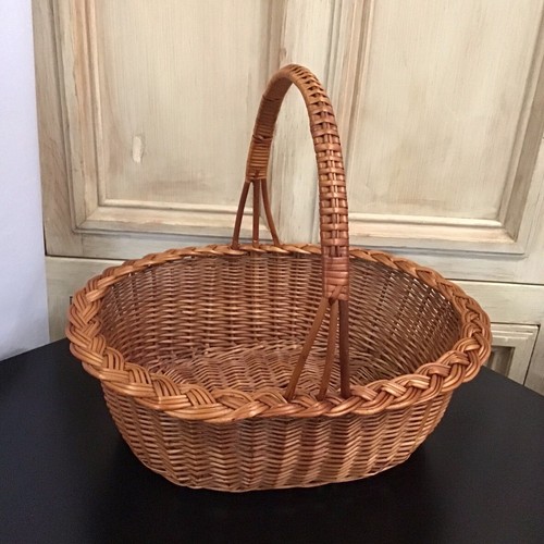 Vintage french style wicker - vintage,