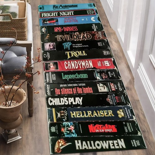 Vhs themed rug nostalgic - themed, rug,nostalgic