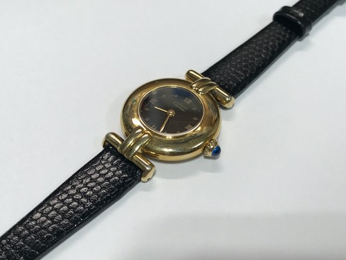Cartier paris vermeil quartz - paris,