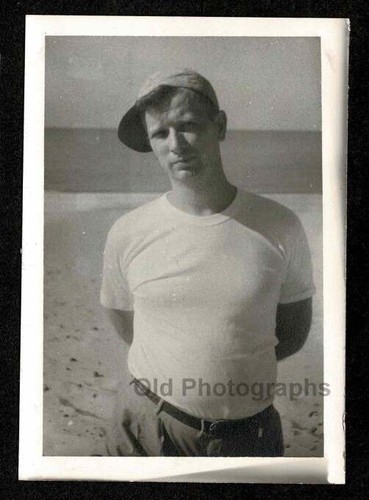Beach handsome stern man - beach,