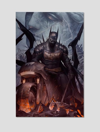 Absolute batman batcycle - batman,