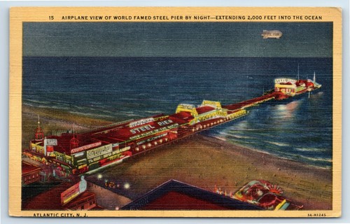 Airplane view steel pier - pier, by