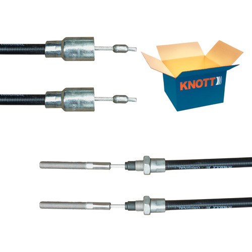 930mm axle brake cables - axle,