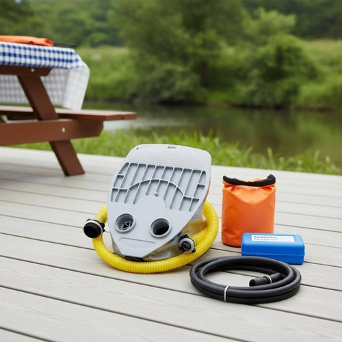 Inflatable boat foot - boat, easy