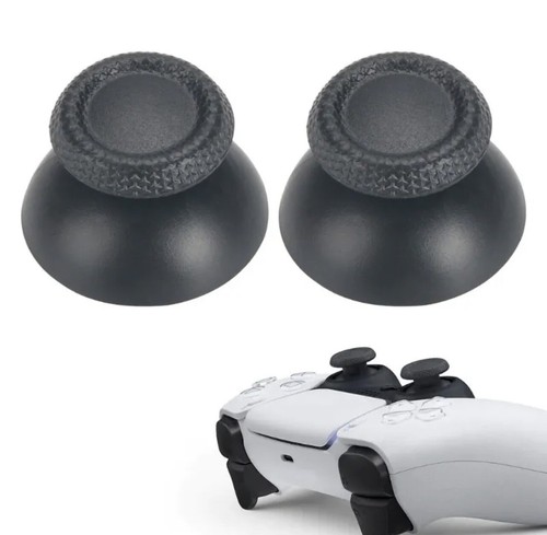 Black ps5 custom thumbsticks - black,