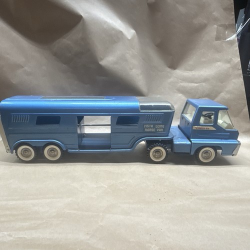 Vintage 1960s blue structo - 1960s,