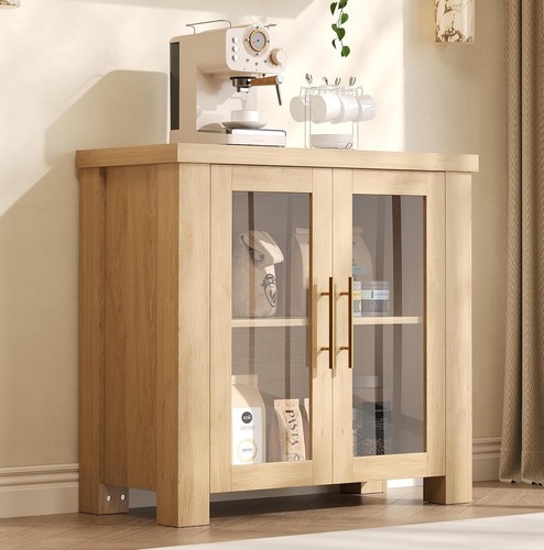 Buffet cabinet wood - 31.5",