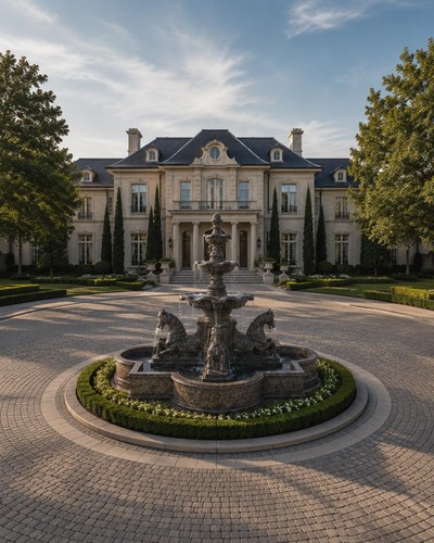 Granite estate carved horse - carved,