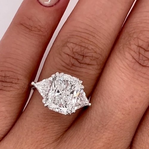 Elegant diamond ring carat - diamond, 5