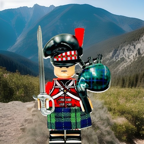 1084 scottish bagpiper - scottish,