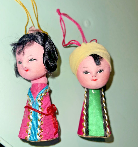 Vintage oriental dolls - vintage,