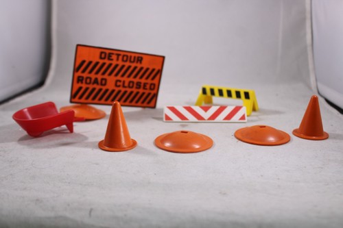 Vintage plastic tonka road - plastic,