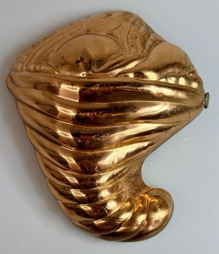 Vintage copper cornucopia - vintage,