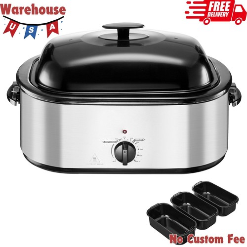 24qt electric roaster - oven, w/