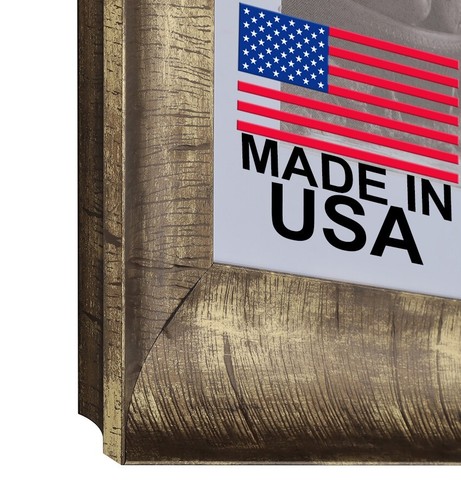 Gold picture frame - 3", 11x14