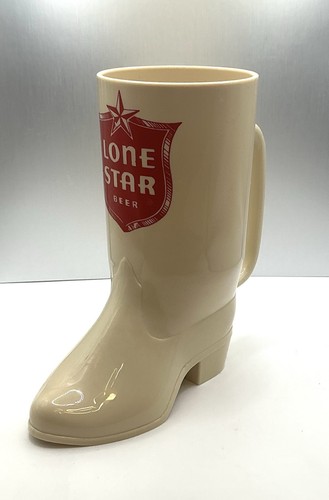 Lone star beer boot mug - star,