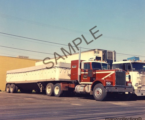 8x10 color semi truck photo - color, semi-truck