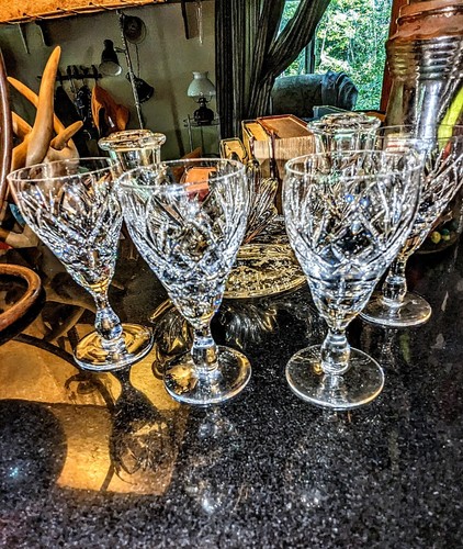 Set cordial liqueur - of,