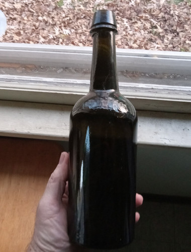 Iron pontil dyottville glass - pontil,