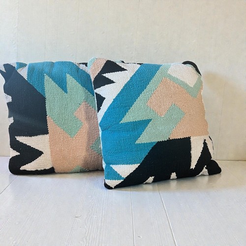 Colorful geometric kilim - geometric,