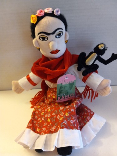 Frida kahlo hispanic plush - kahlo,
