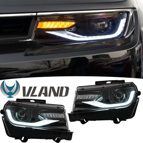 Pair led projector headlights - pair,