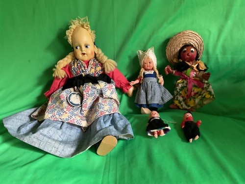 Group five souvenir - dolls,