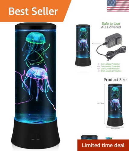 Inch led jellyfish lamp - 15-inch,