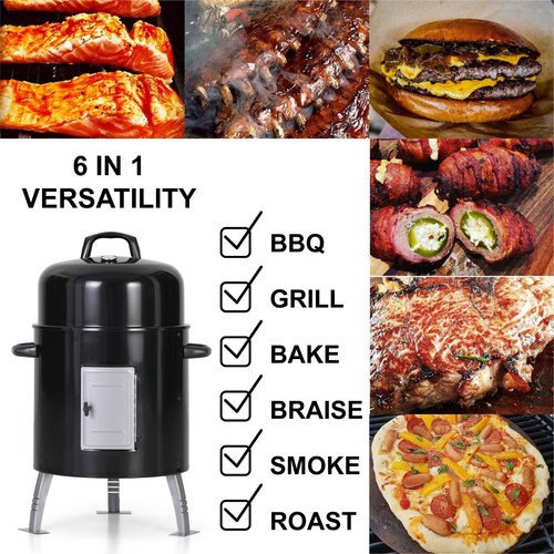 Charcoal smoker bbq grill - charcoal,