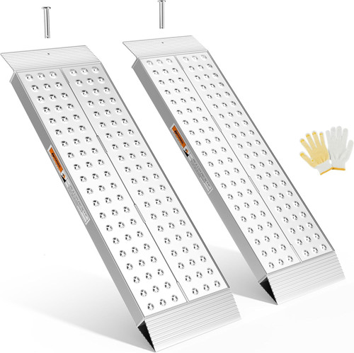 Heavy duty aluminum shed ramps - heavy-duty,