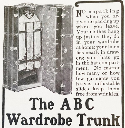 The abc wardrobe trunk - wardrobe,