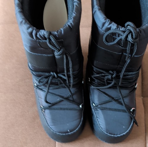 Moon boots black mid - boots,