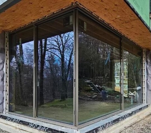 Large triple pane insulated