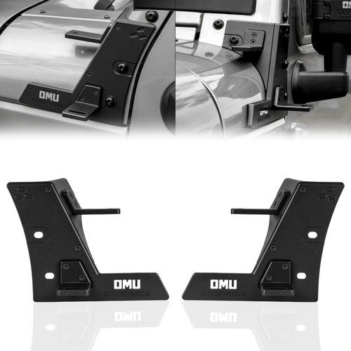 Hood mounting brackets - 2x,