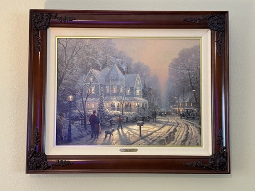 Thomas kinkade holiday - kinkade, a