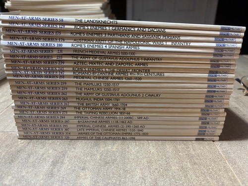 Osprey military book lot - osprey,
