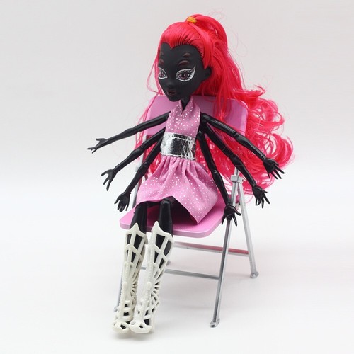 Black wydowna spider doll - black,