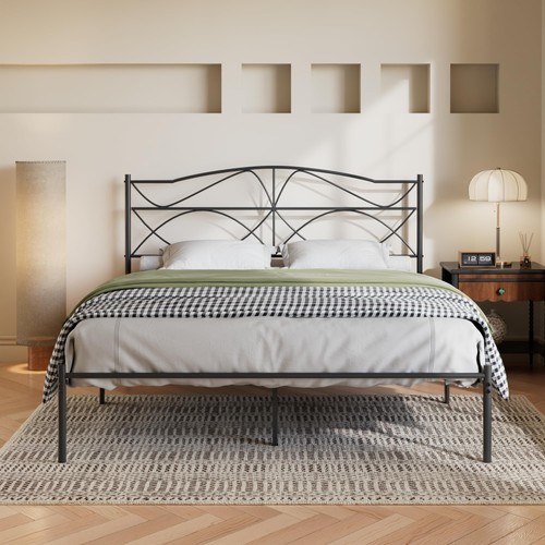 Base cama queen size - de, negro