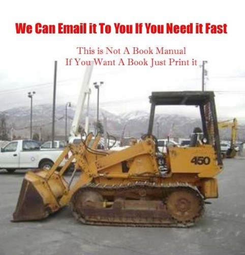 Case 450 crawler dozer service - crawler,